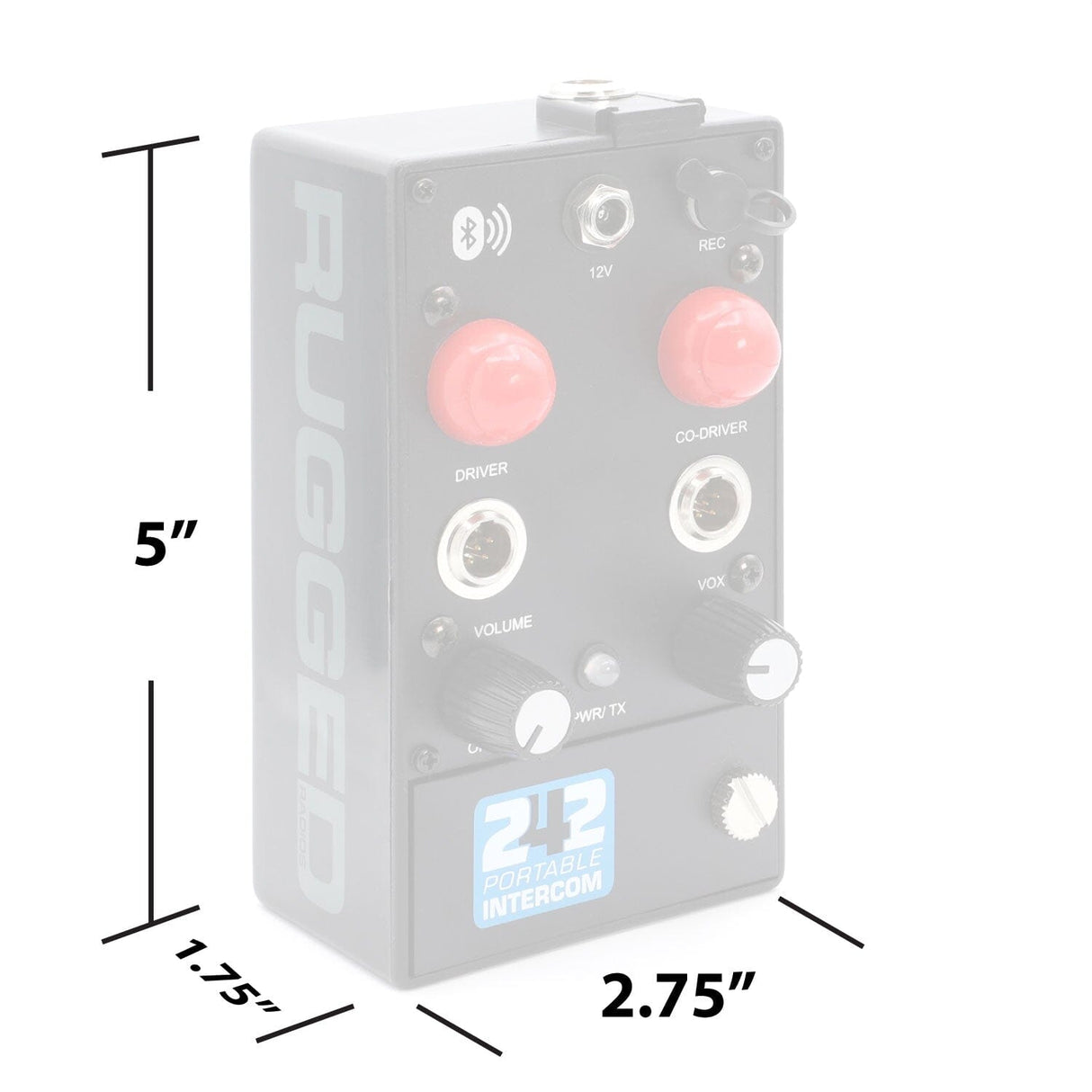 242 - Portable Intercom with Bluetooth Music