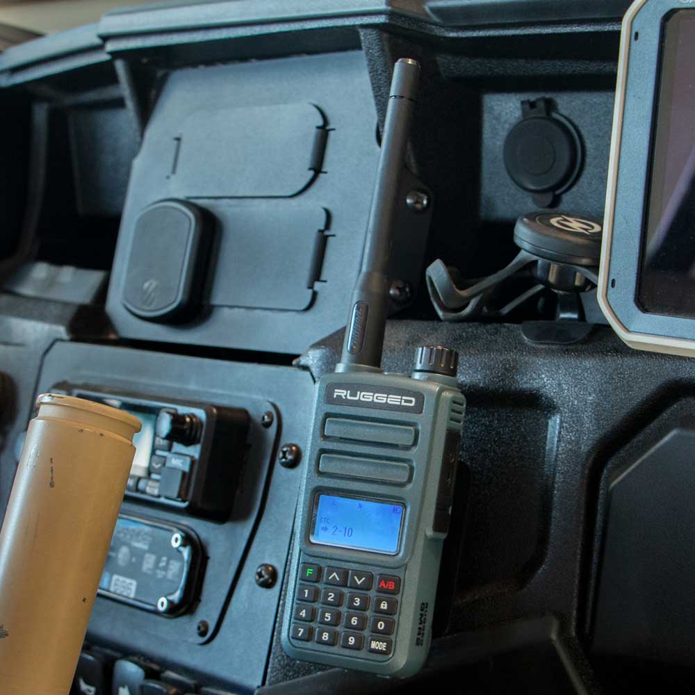 Radio Mount for Handheld Radios - CLEARANCE