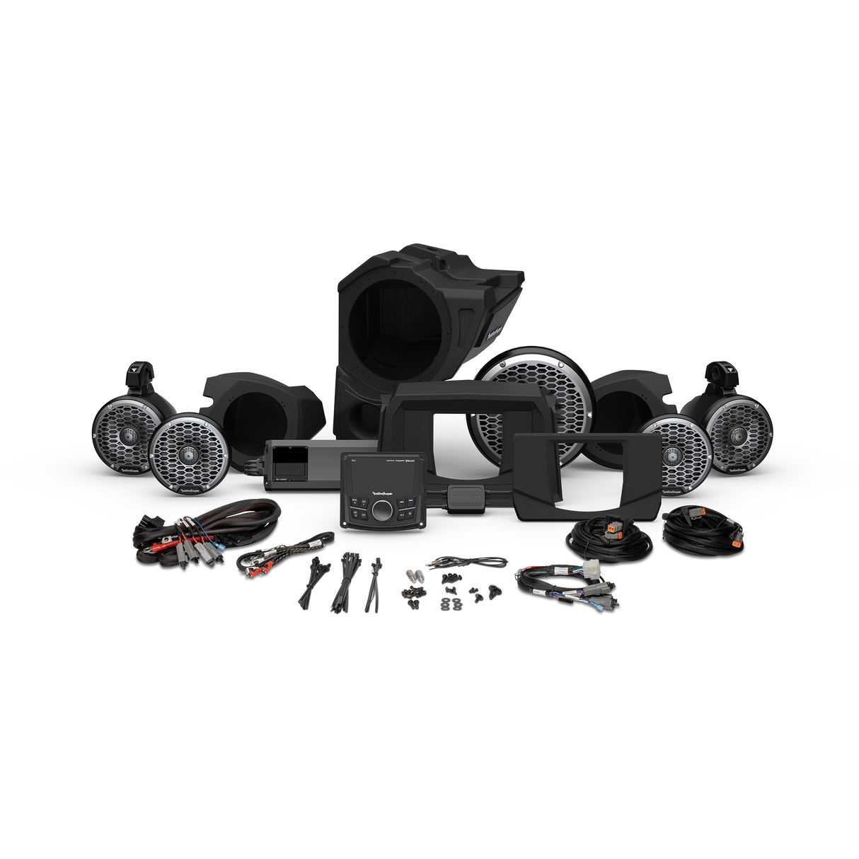 2014+ RZR Rockford Fosgate Audio Kit Color Optix Gen3 (Stage 5)