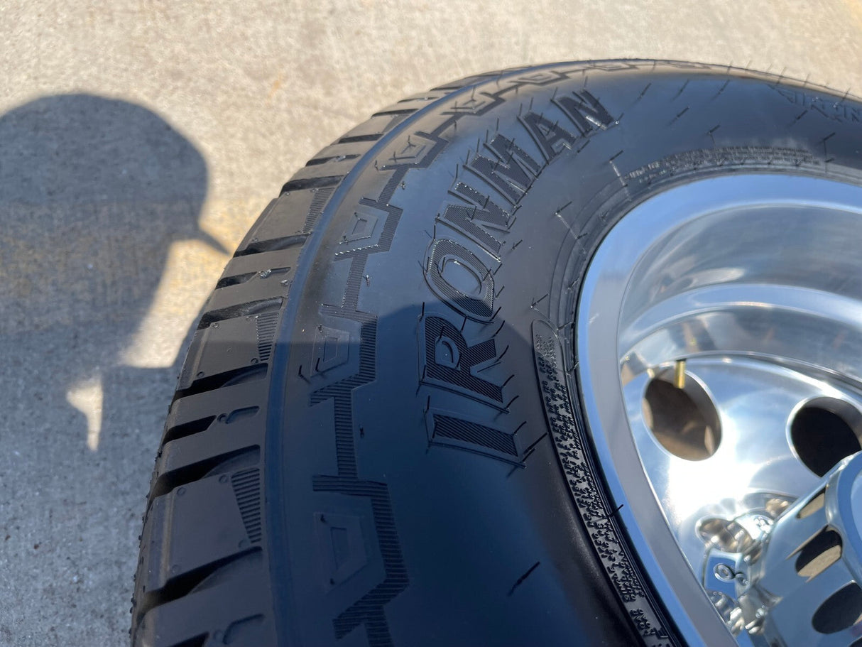 17" American Racing AR204 Dodge Ram 3500 DUALLY OEM wheels rims 8x165 8x6.5 NEW Texas Truck Tire