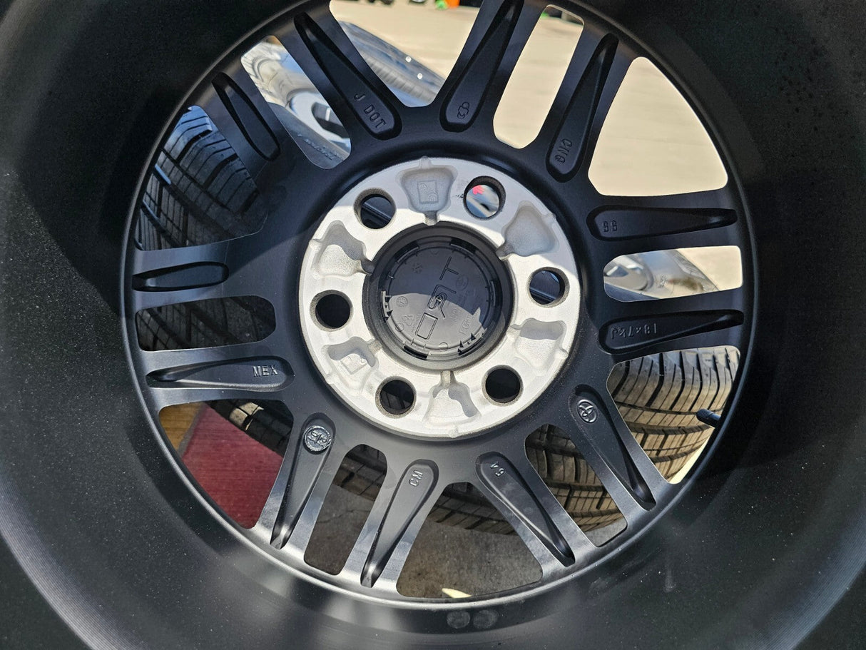 18" Toyota Tacoma 4Runner TRD OEM black 10641 wheels rims 2024 2025 2026 NEW Texas Truck Tire