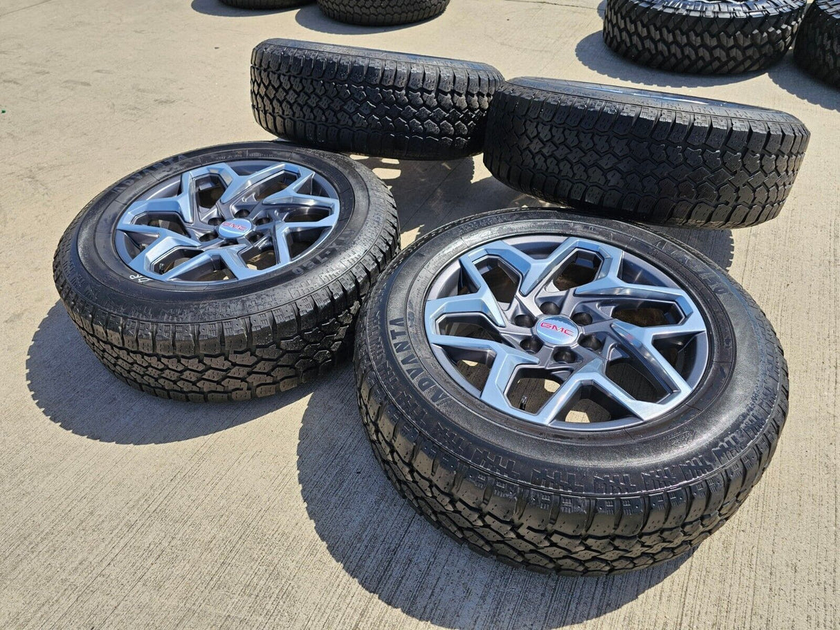 20" GMC Sierra Yukon AT4 95369 OEM wheels rims Tahoe Silverado Texas Truck Tire