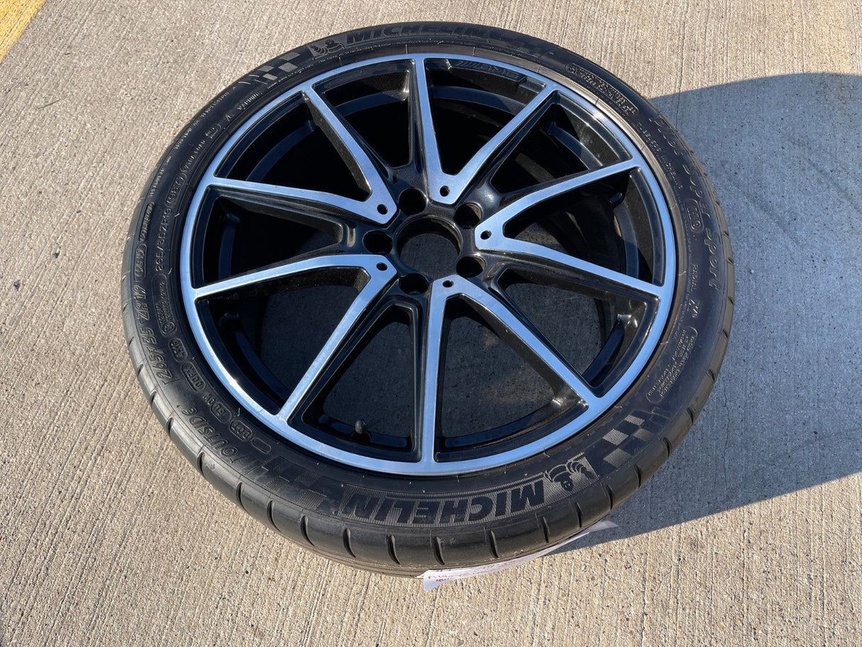 19x9 19" Mercedes GT AMG OEM 85476 wheel rim FRONT 2016 2017 2018 2019 2020 2021 Texas Truck Tire