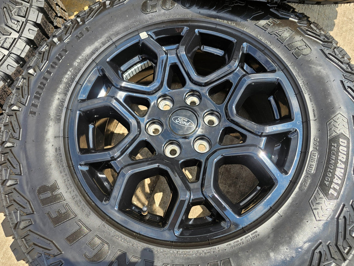 18" Ford F-150 OEM rims wheels 95049 10340 Expedition2025 2026 NEW GOODYEAR Texas Truck Tire