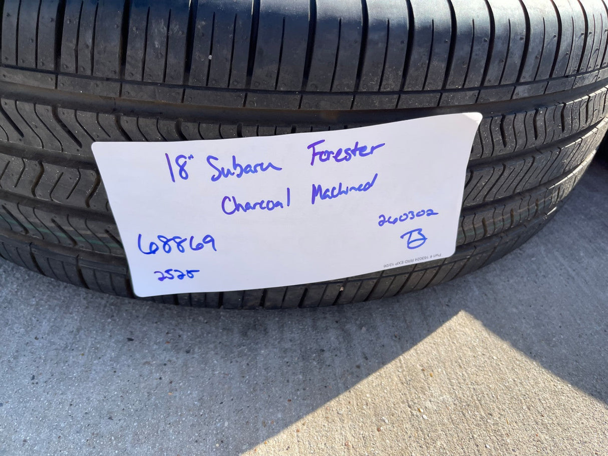 18" Subaru Outback Legacy Forester OEM wheels rims 68869 tires NEW TOYO Texas Truck Tire