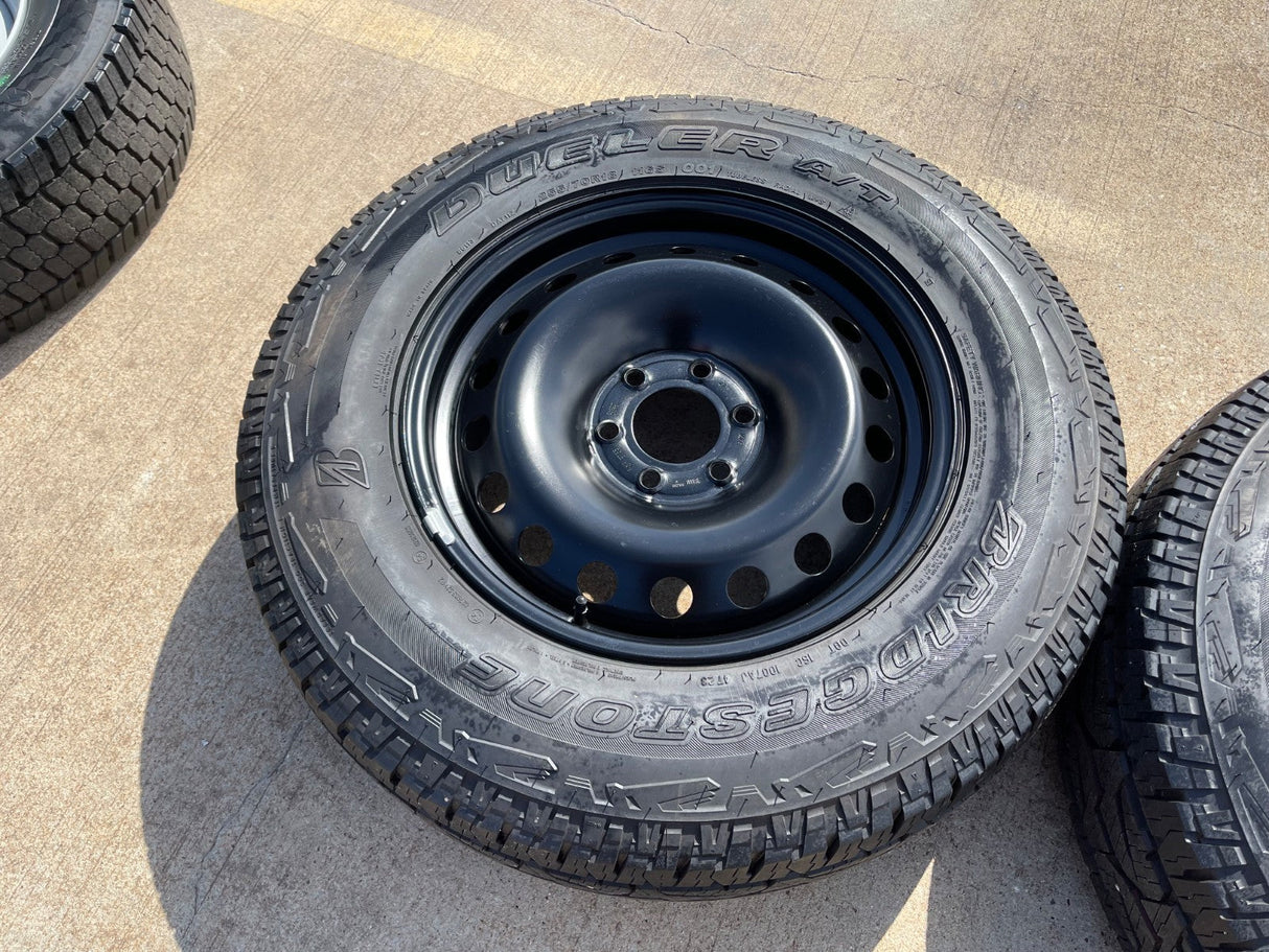 (1) 18" INEOS Grenadier OEM steel wheel rim tire 2024 2025 2026 NEW Texas Truck Tire
