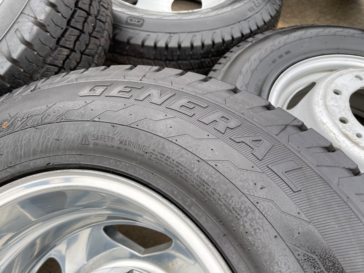 17" GMC Sierra Chevy Silverado 3500 Dually rims wheels OEM 5519 5520 DISCOUNTED Texas Truck Tire