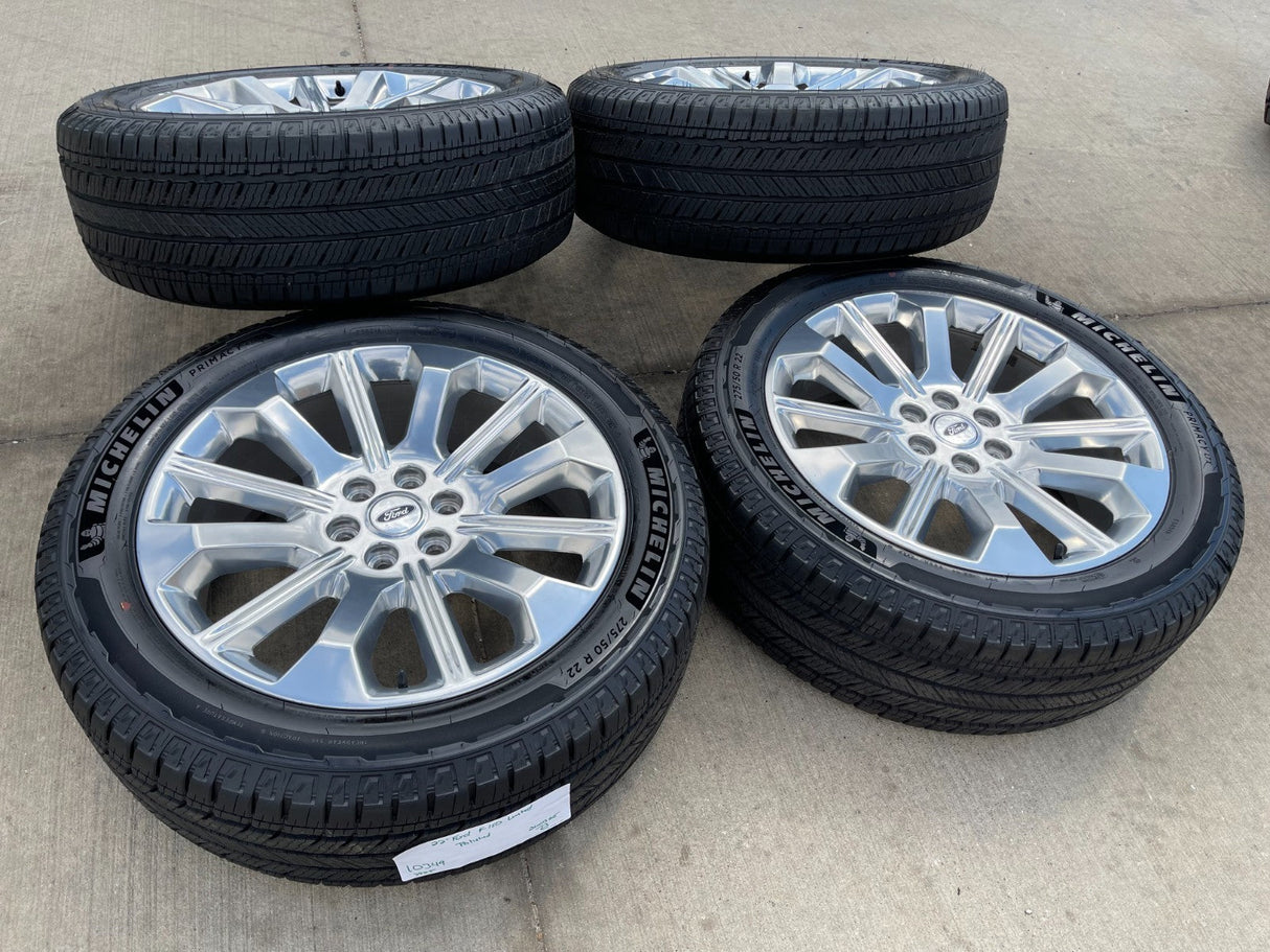 22" Ford F-150 King Ranch LIMITED OEM rims wheels 10349 Expedition NEW MICHELIN Texas Truck Tire