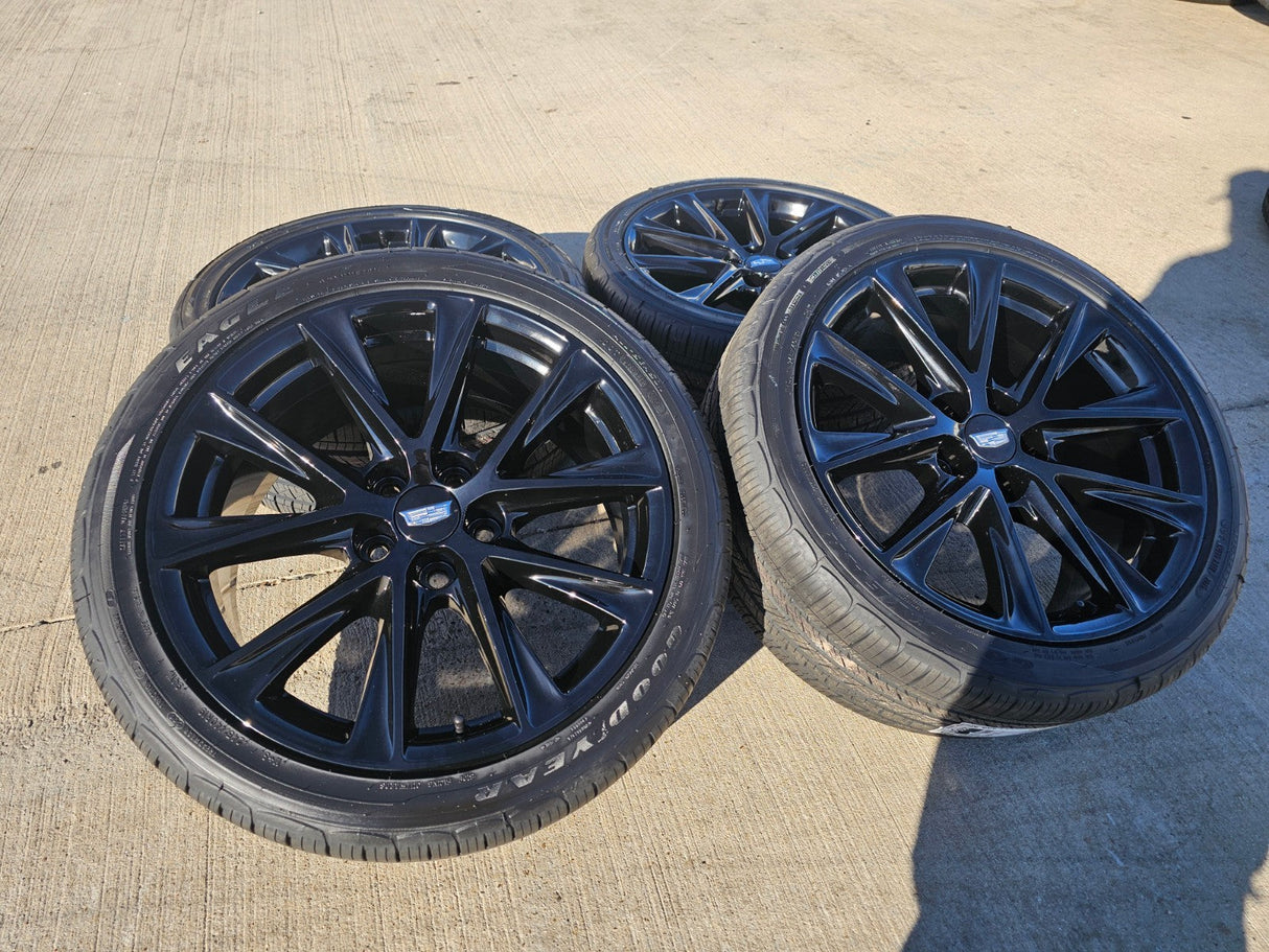 19" Cadillac CT5 CT5-V Platinum OEM 4840 wheels rims 84894843 2024 2025 2026 NEW Texas Truck Tire