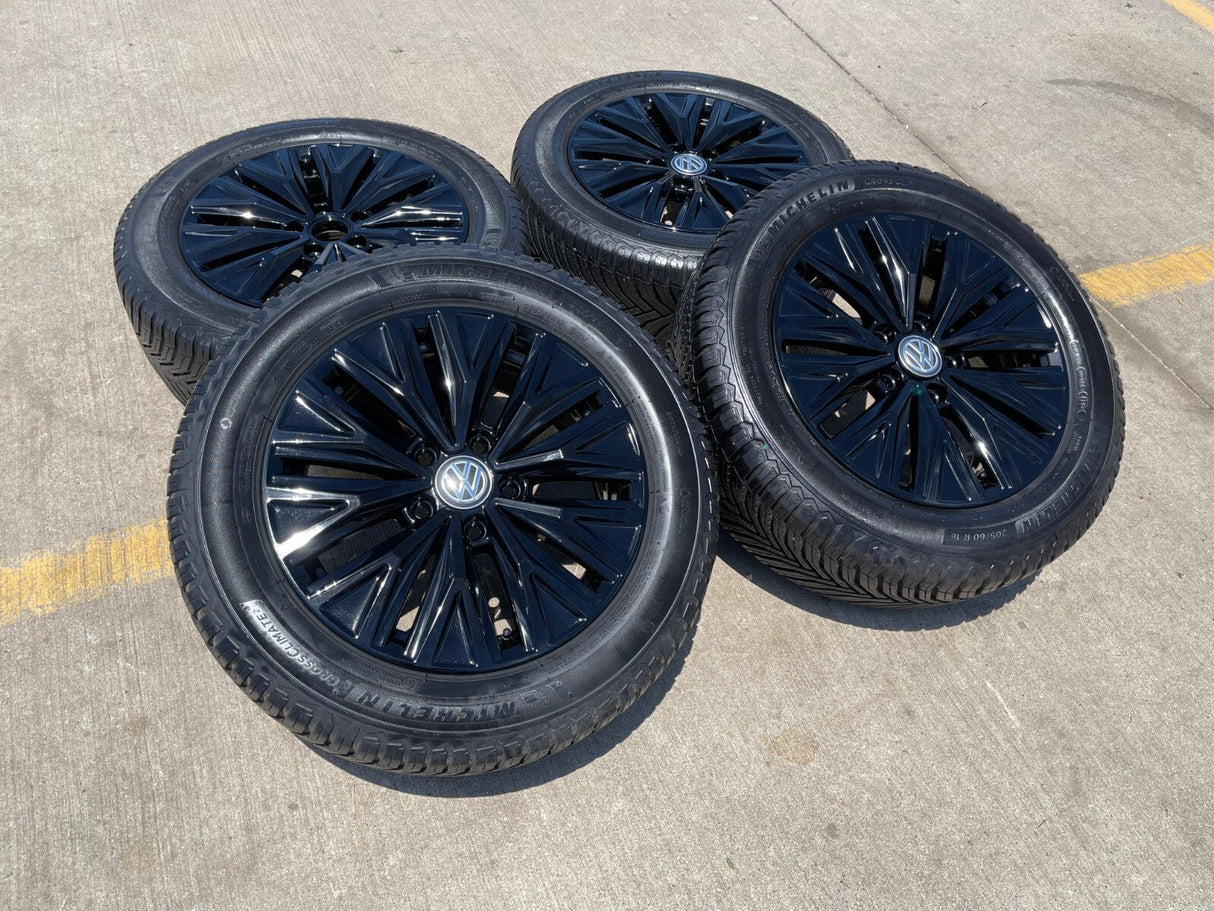 16" VW Jetta Passat OEM wheels rims 70045 Beetle Winter MICHELIN Texas Truck Tire