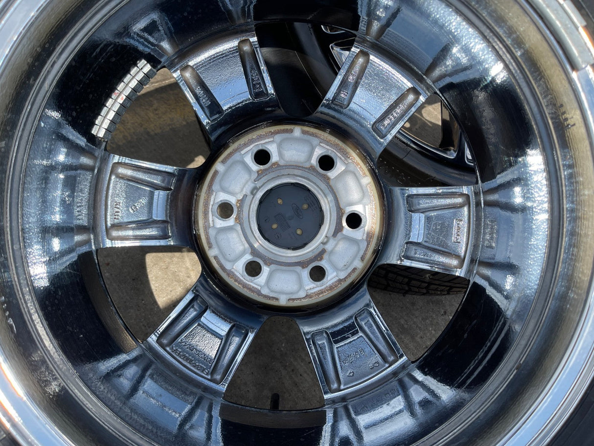 18" Ford F-150 Expedition OEM Lariat CHROME rims wheels 3998 tires NEW MICHELIN Texas Truck Tire