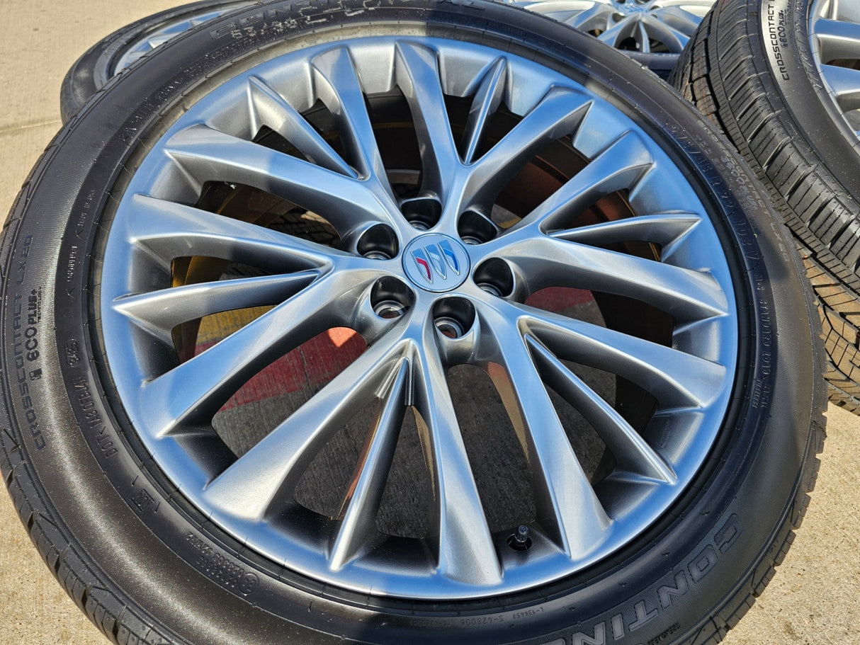 22" Buick Enclave OEM 90043 wheels rims Blazer Acadia Traverse XT6 2025 2026 NEW Texas Truck Tire