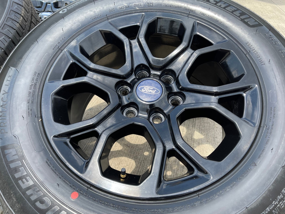 18" Ford F-150 OEM rims wheels 10438 Expedition 2023 2024 2025 2026 MICHELIN NEW Texas Truck Tire