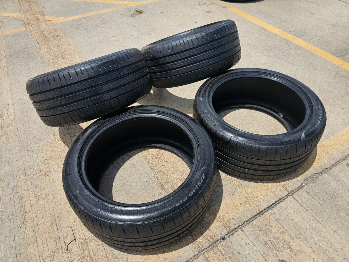 (2) 255/40/19 + (2) 275/40/19 Pirelli P Zero tires NEW take offs! Texas Truck Tire