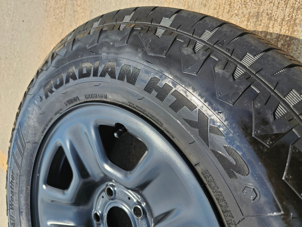 17" Jeep Gladiator OEM wheel rim 9220 9240 spare Wrangler 2024 2025 2026 NEW Texas Truck Tire