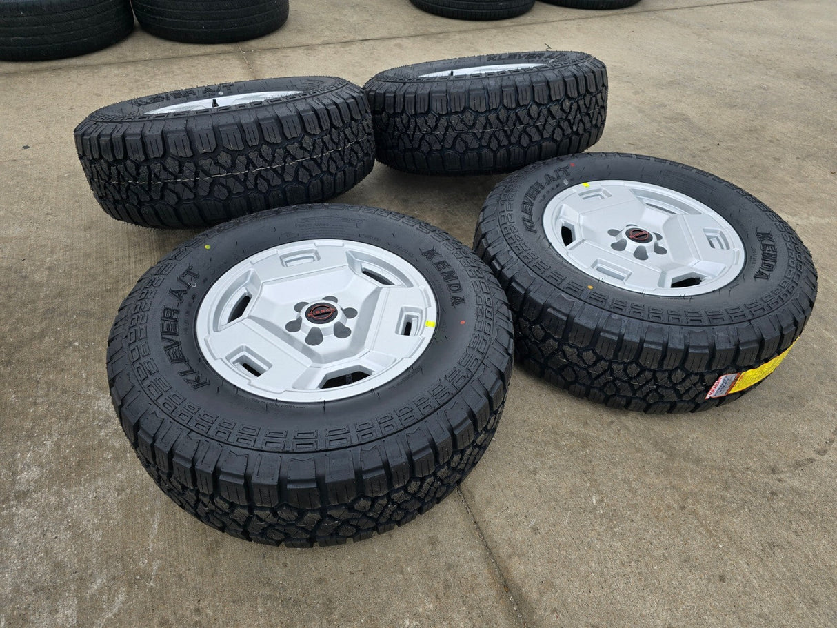 17" Nissan Frontier OEM Retro Hardbody Edition 62783 wheels rims 2025 NEW A/T2 Texas Truck Tire