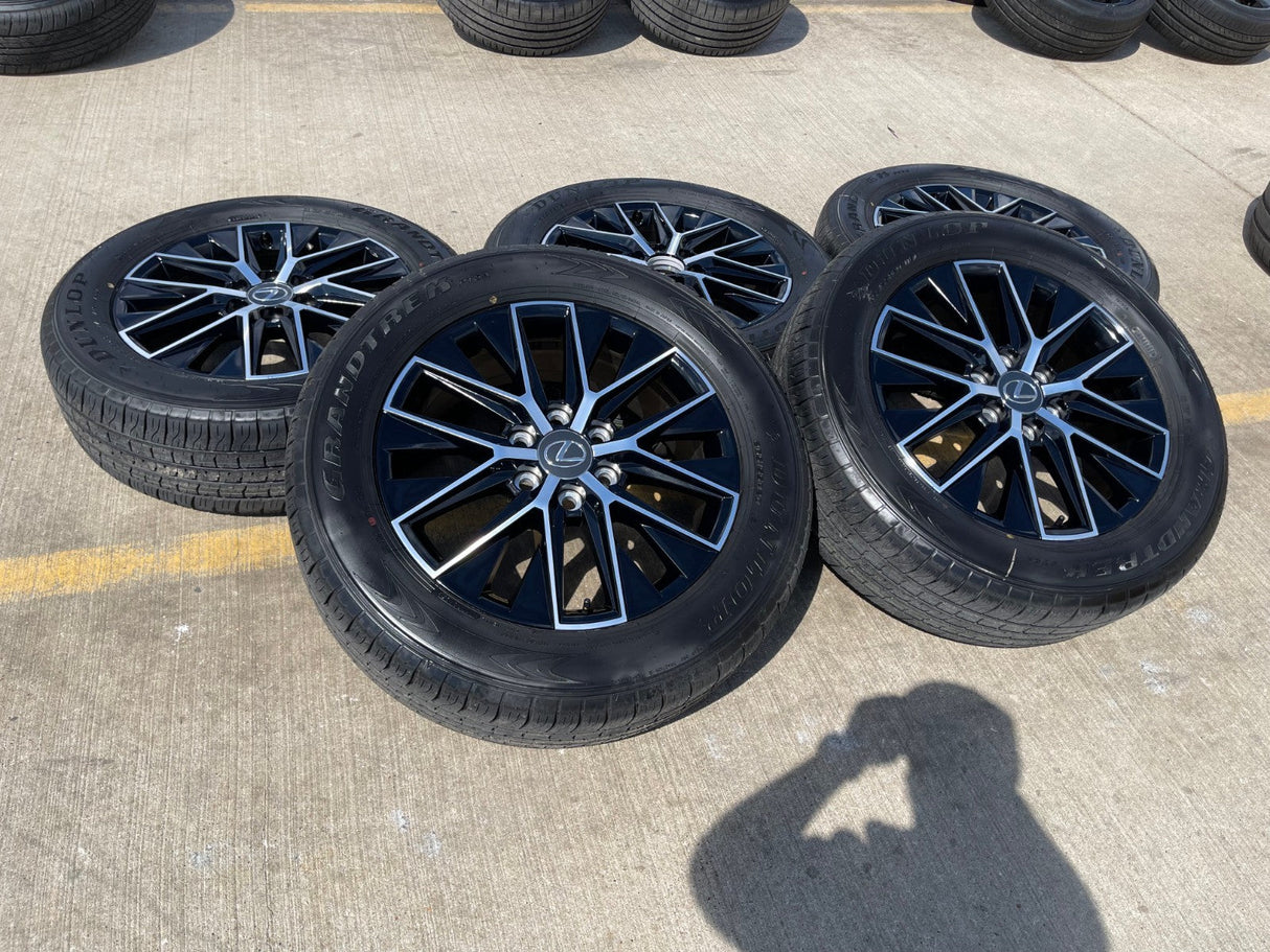 20" Lexus GX550 OEM wheels rims Toyota Land Cruiser Tundra 10545 LX600 2025 NEW Texas Truck Tire