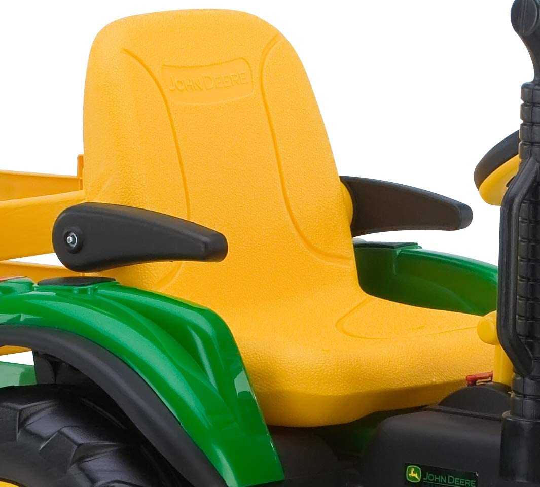 John Deere Ground Force Tractor and Trailer Set