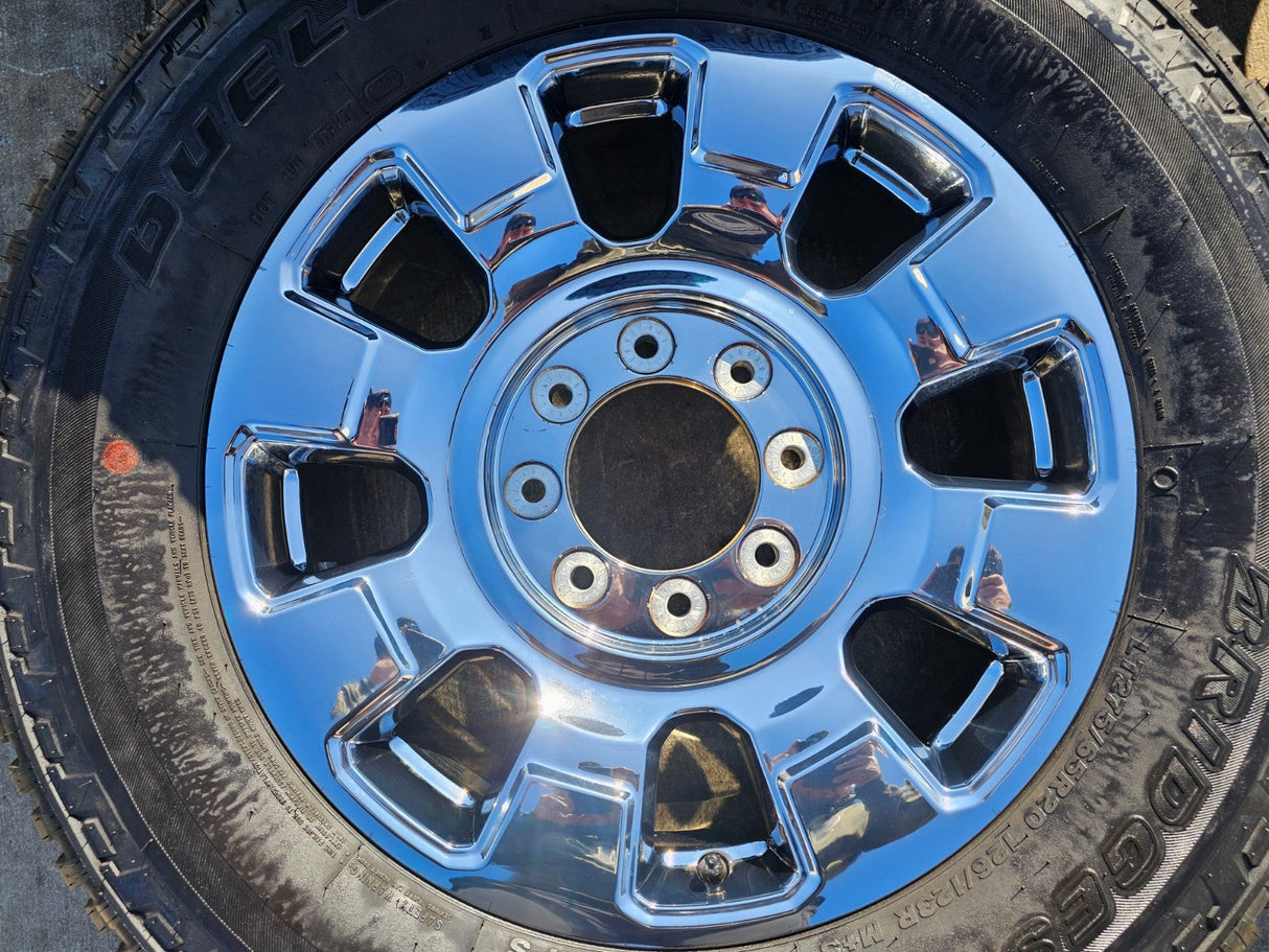 20" Ford F-250 F-350 OEM Lariat 10295 25085 10552 wheels rims 2025 2026 Texas Truck Tire