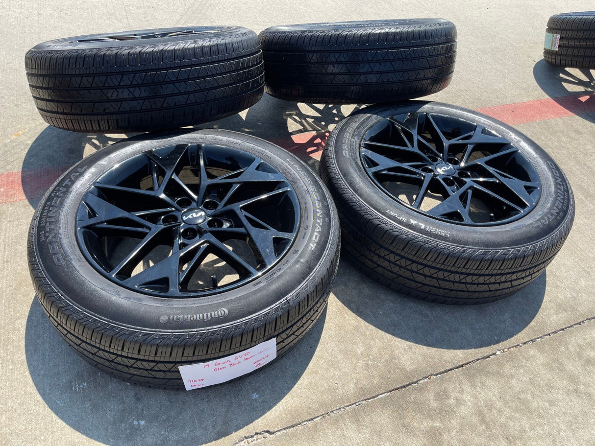 19" Hyundai Genesis GV70 GV80 GV90 OEM 71038 wheels rims 2022 2023 2024 2025 Texas Truck Tire
