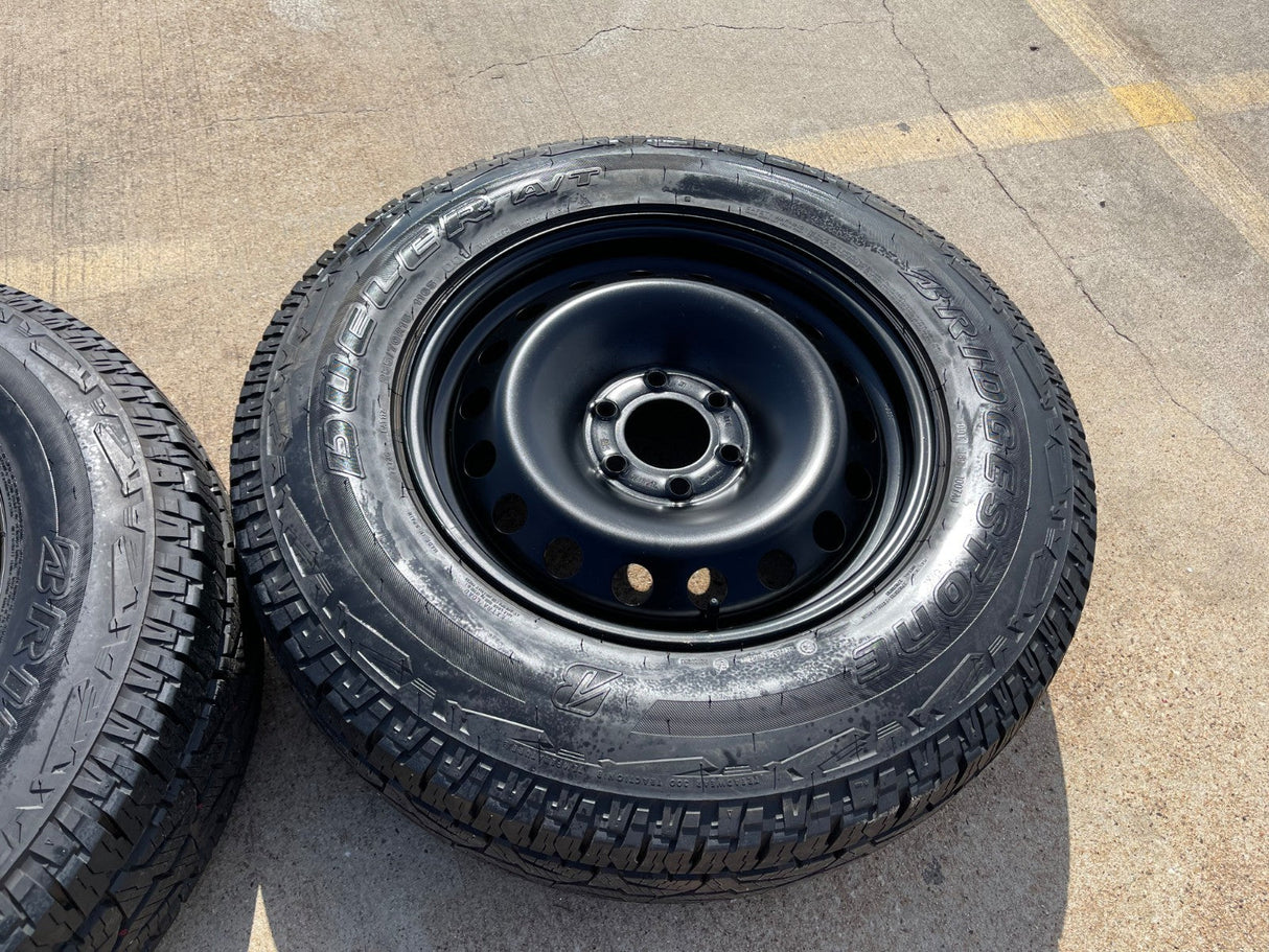 (1) 18" INEOS Grenadier OEM steel wheel rim tire 2024 2025 2026 NEW Texas Truck Tire