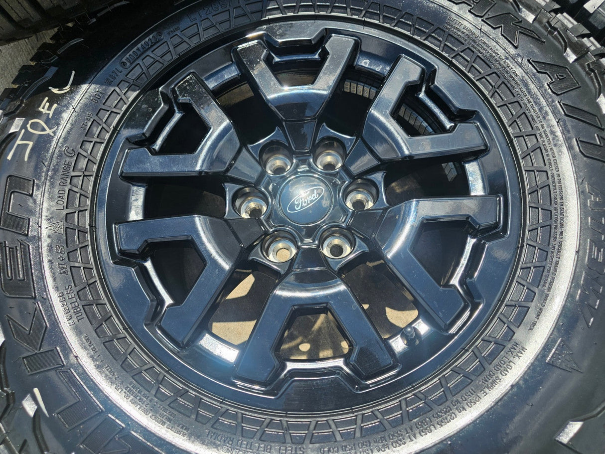 17" Ford F-150 Raptor Bronco OEM rims wheels 10461 tires FALKEN A/T3 Texas Truck Tire