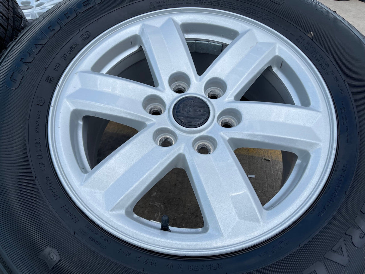 17" Ford F-150 Expedition OEM rims wheels 10339 tires GENERAL Texas Truck Tire