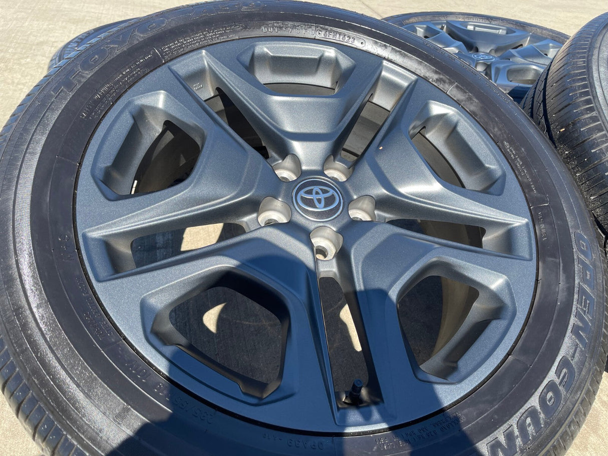 19" Toyota Rav4 Premium OEM wheels rims 75243 Highlander 2022 2023 2024 2025 Texas Truck Tire