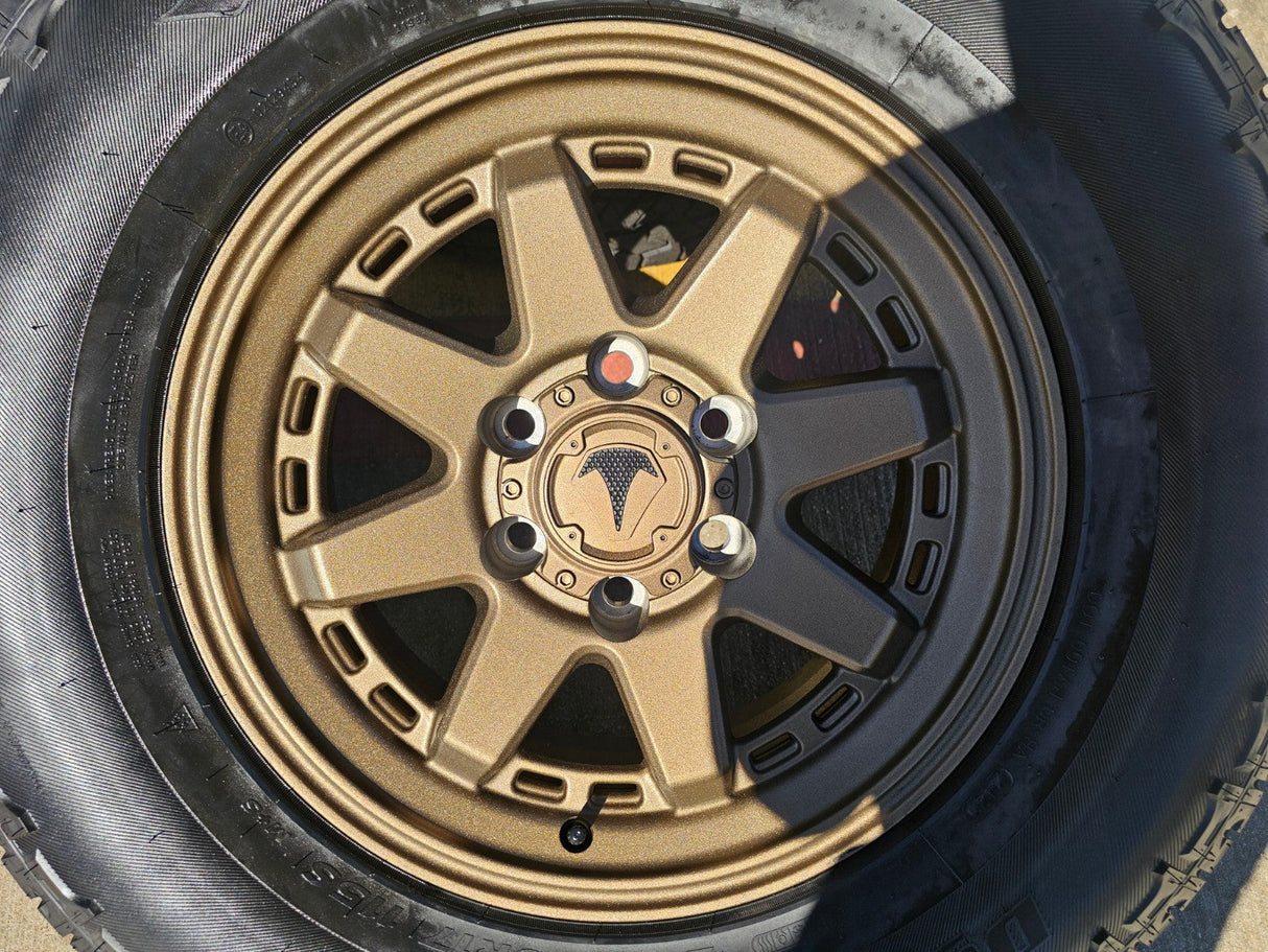 17" 4Runner Toyota Tacoma OEM BRONZE wheels rims FJ HANKOOK DYNAPRO A/T2 NEW Texas Truck Tire