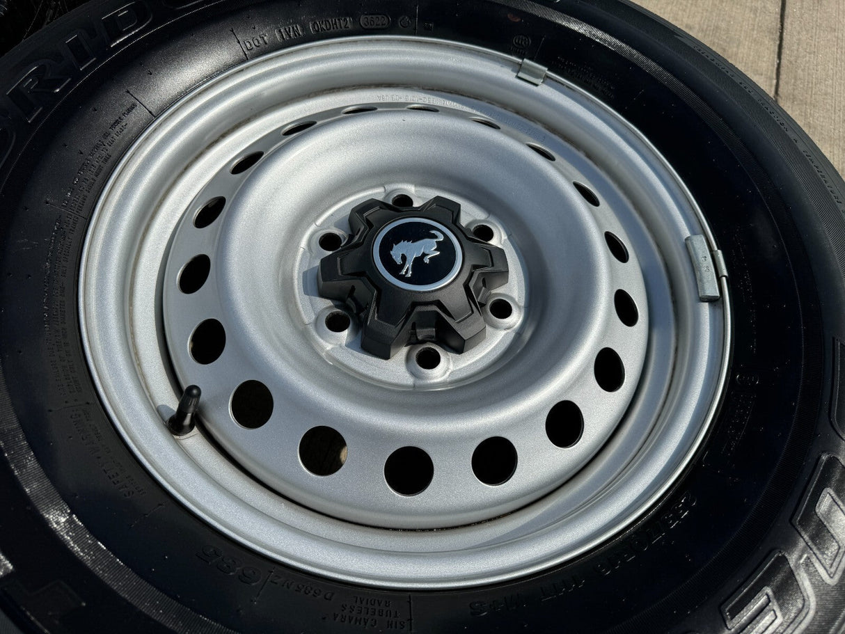 16" Ford Bronco steel wheels rims tires 10226 Ranger 2021 2022 2023 2024 2025 Texas Truck Tire
