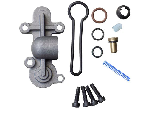 TruckTok 2003-2007 6.0L Ford F250 F350 F450 F550 Powerstroke Engine Fuel Pressure Regulator Blue Spring Kit