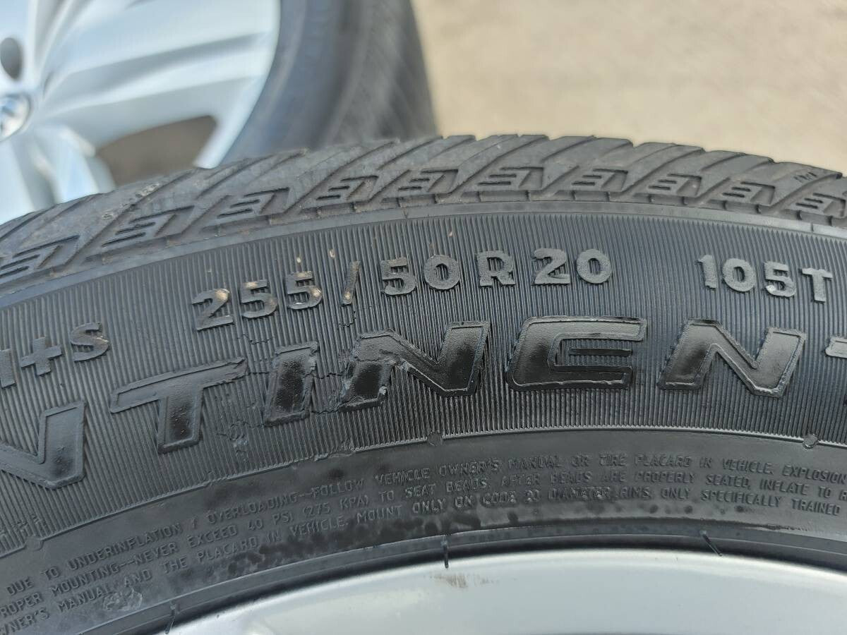 20" VW Atlas OEM wheels rims tires gray 70029 Audi Q7 Q8 2020 2021 2022 2023 Texas Truck Tire
