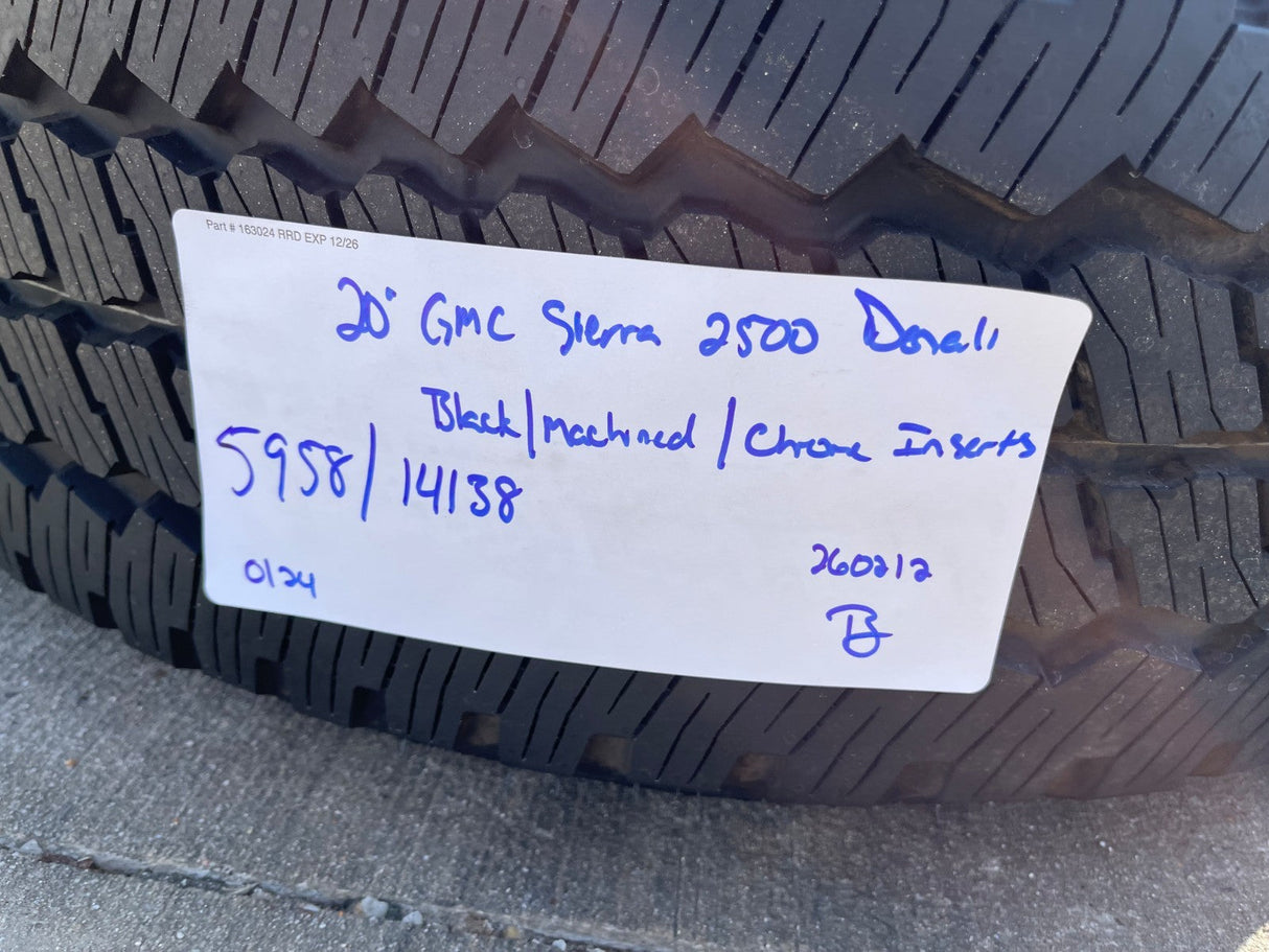 20" GMC Sierra DENALI ULTIMATE 2500 3500 OEM wheels rims 5958 14138 DISCOUNTED Texas Truck Tire