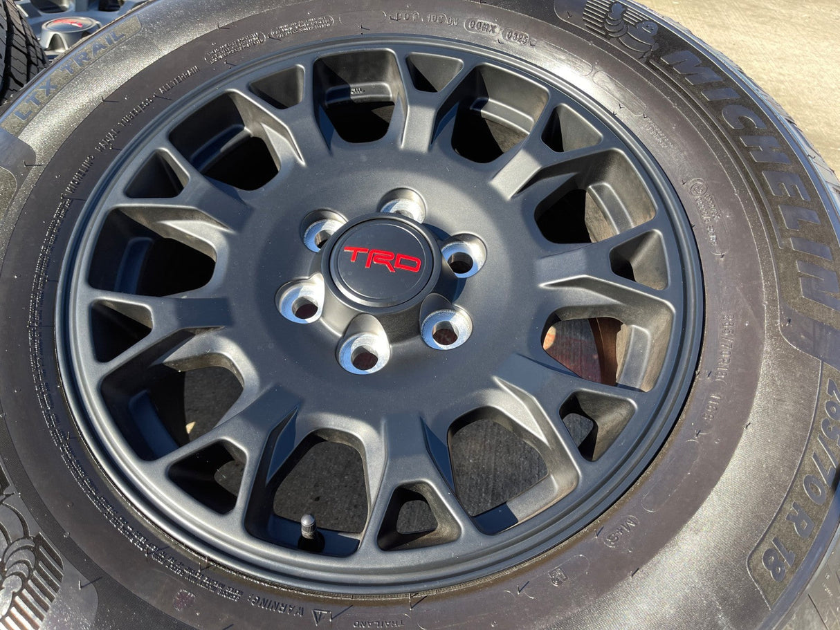 18" Toyota Tacoma 4Runner TRD Pro OEM 95973 wheels rims 2025 2026 MICHELIN NEW Texas Truck Tire