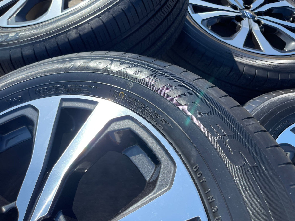 18" Subaru Outback Legacy Forester OEM wheels rims 68869 tires NEW TOYO Texas Truck Tire