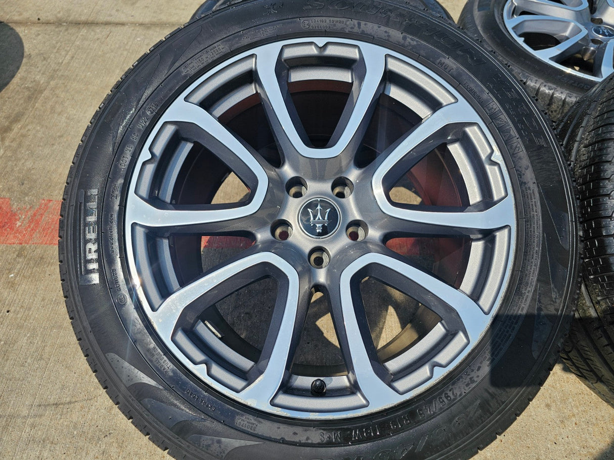 19" Maserati Levante OEM wheels rims tires Texas Truck Tire
