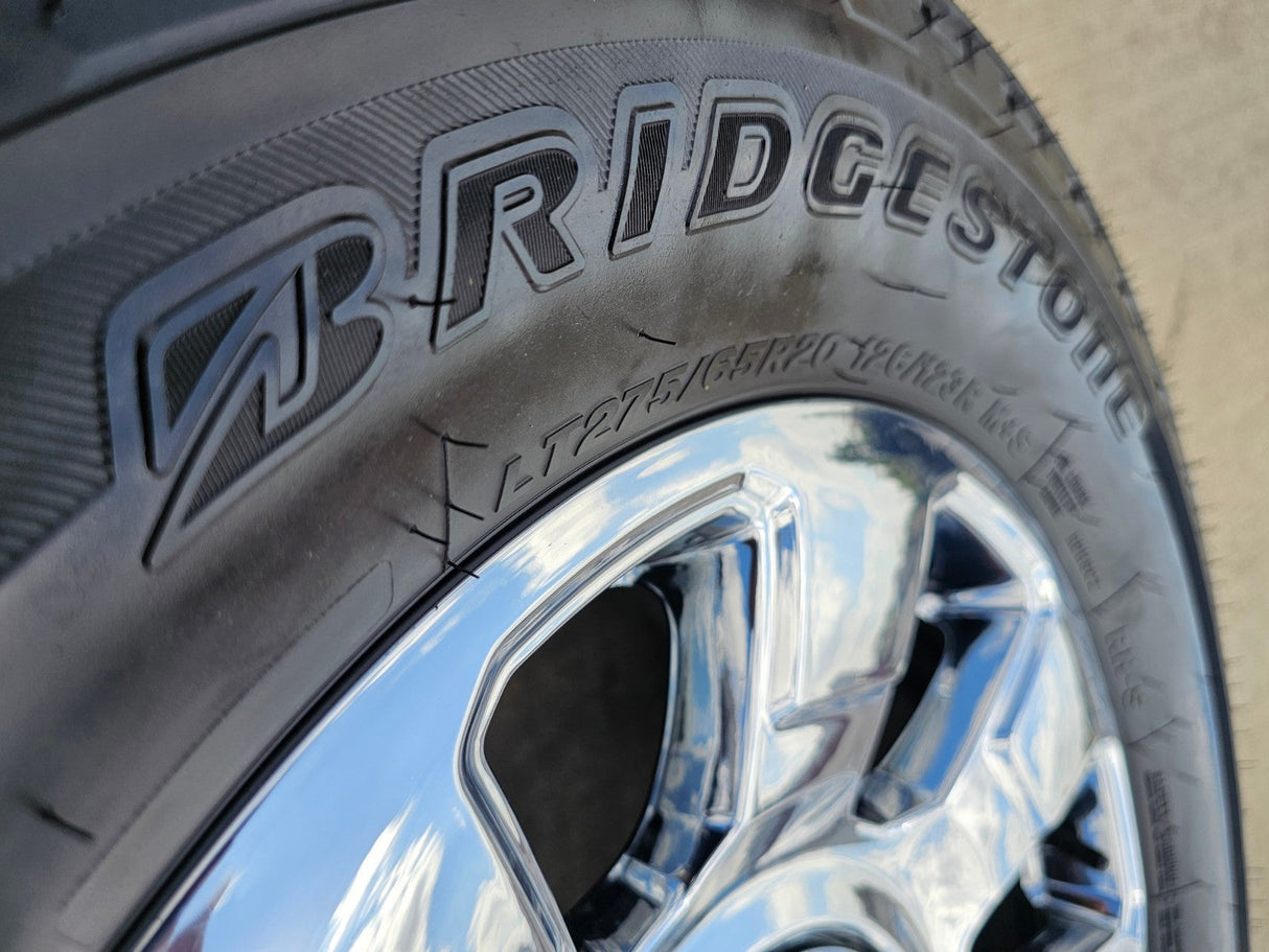 20" Ford F-250 F-350 OEM LARIAT LIMITED 10295 25085 10552 wheels rims CHROME Texas Truck Tire