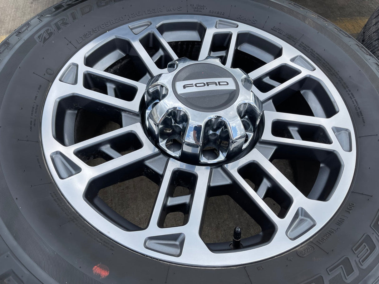 20" Ford F-250 F-350 OEM 10302 10483 LIMITED wheels rims 2024 2025 2026 Texas Truck Tire