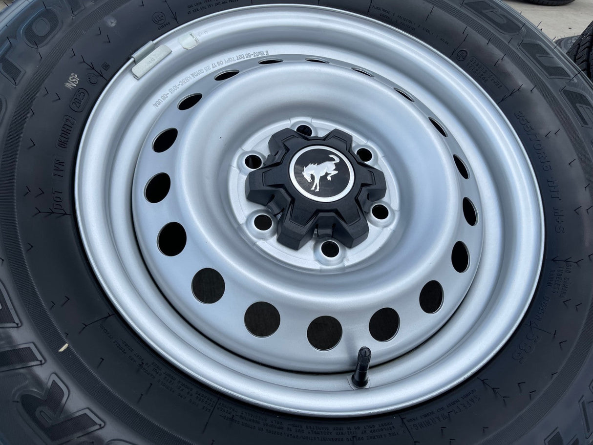 16" Ford Bronco steel wheels rims tires 10226 Ranger 2023 2024 2025 2026 NEW Texas Truck Tire