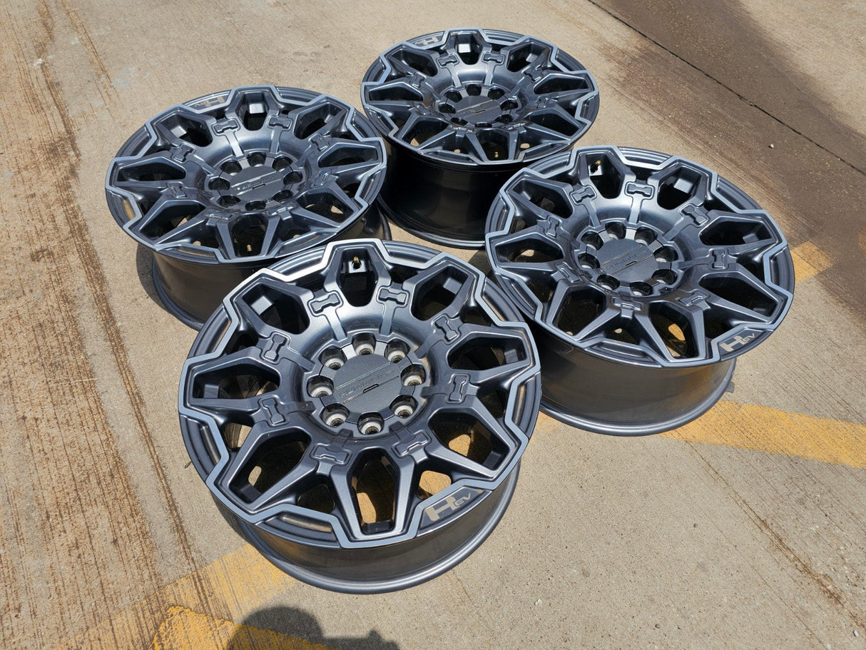 22" Hummer EV HEV 2500 OEM 8x165 14094 wheels rims 2023 2024 2025 2026 2027 NEW Texas Truck Tire