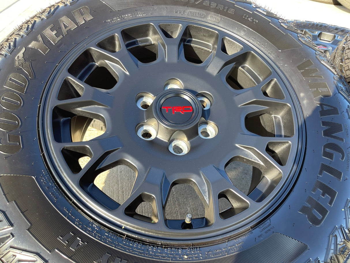 18" Toyota Tacoma 4Runner TRD Pro OEM 95973 wheels rims 2025 2026 GOODYEAR NEW Texas Truck Tire