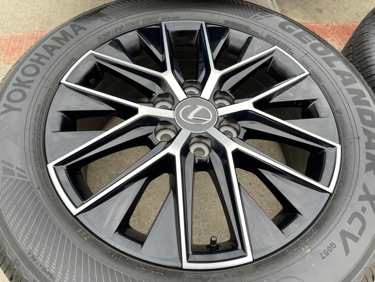 20" Toyota Land Cruiser Tundra OEM wheels rims 10545 Lexus GX550 LX600 tires NEW Texas Truck Tire