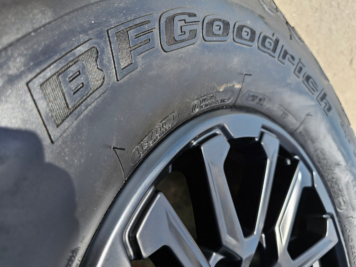 17" Ford F-150 Raptor OEM 10611 rims wheels Bronco 2025 2026 2027 BFG 35" NEW Texas Truck Tire