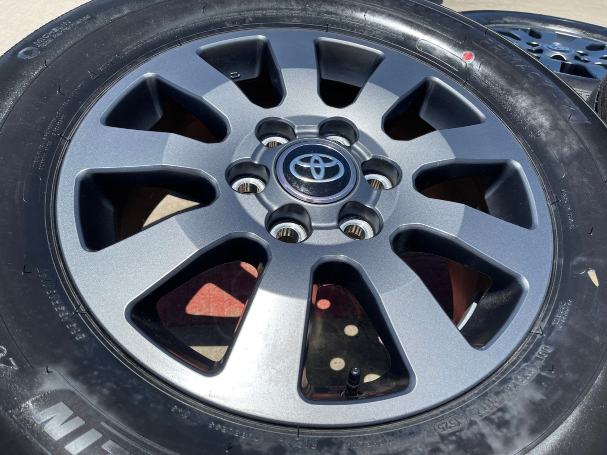 18" Toyota Land Cruiser OEM TRD wheels rims 95952 Tundra Sequoia MICHELIN NEW Texas Truck Tire