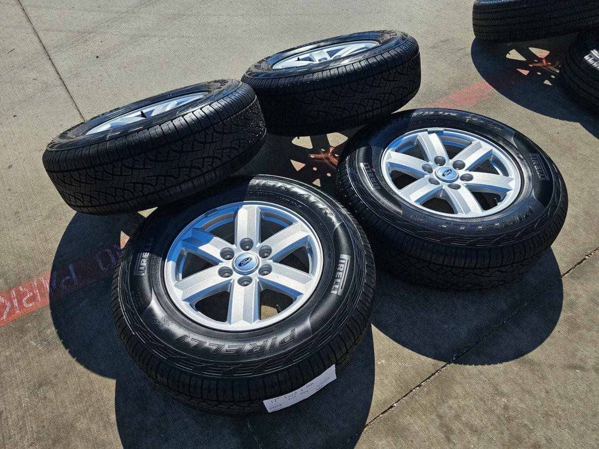 17" Ford F-150 Expedition OEM rims wheels 10339 tires PIRELLI A/T NEW Texas Truck Tire