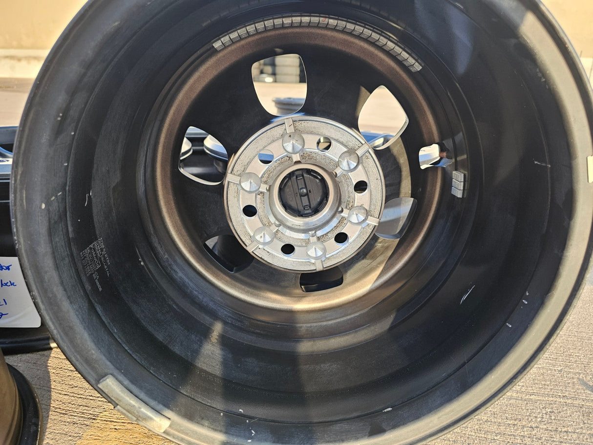 (5) 17" Ford F-150 Raptor OEM BEADLOCK rims wheels 10459 95210 NEW Texas Truck Tire