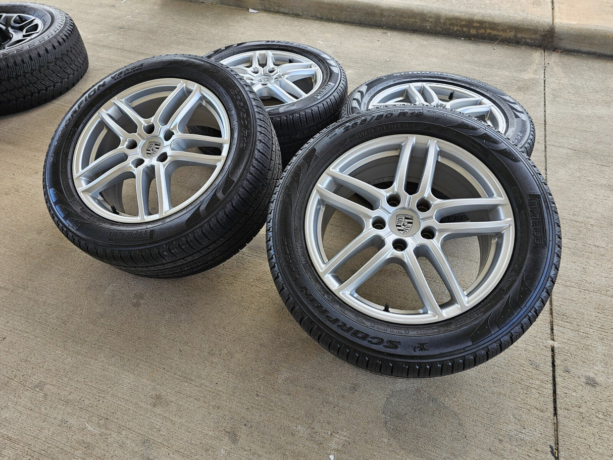 19" Porsche Cayenne OEM 67404 wheels rims tires PIRELLI Texas Truck Tire