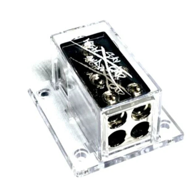 Sky High Car Audio (1) 1/0 to (4) 4G Distribution Block Sky High Car Audio