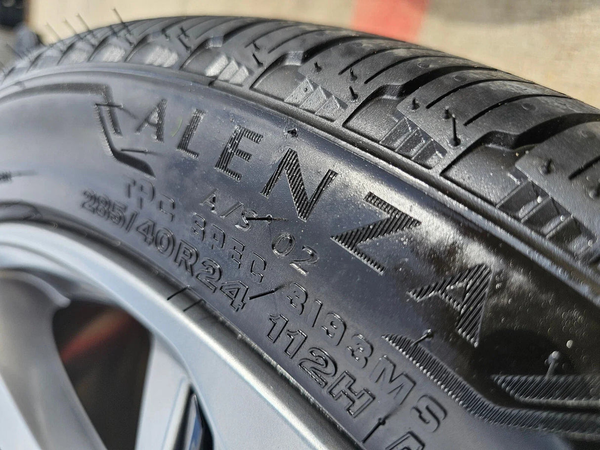 (1) 24" Cadillac Escalade V Platinum OEM wheel rim tire spare 2024 2025 2026 NEW Texas Truck Tire