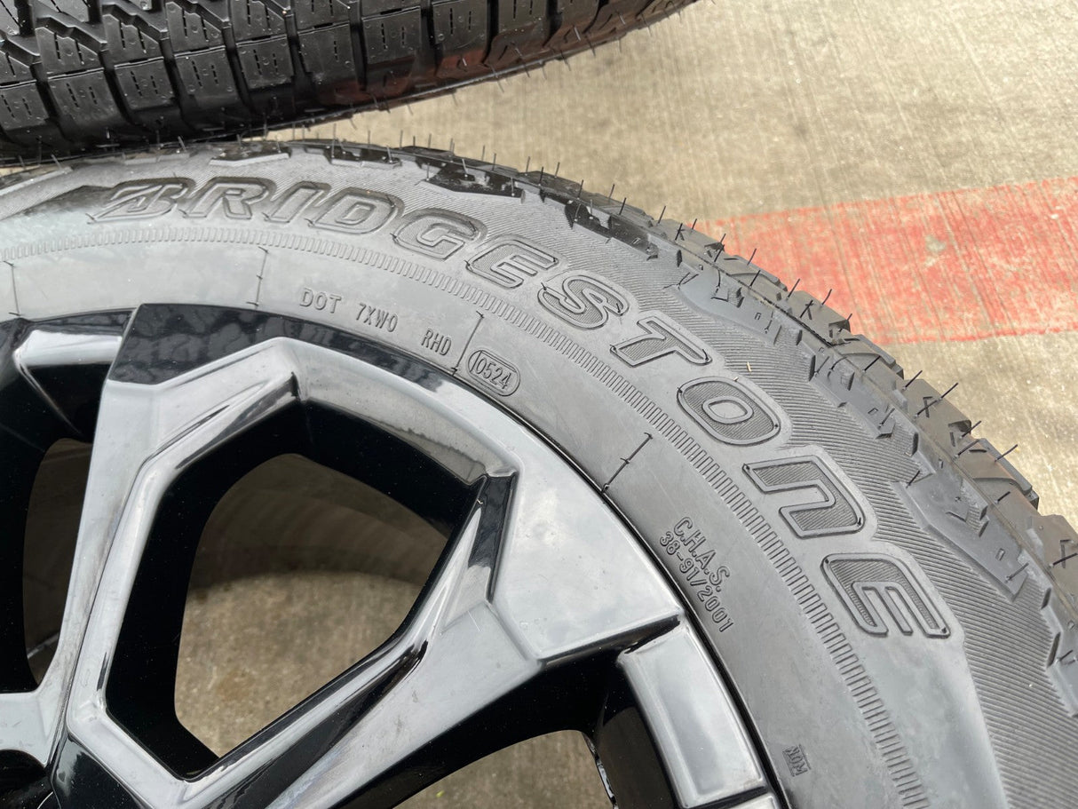 20" Chevy Tahoe Silverado OEM 14090 95417 wheels rims tires BRIDGESTONE A/T NEW Texas Truck Tire